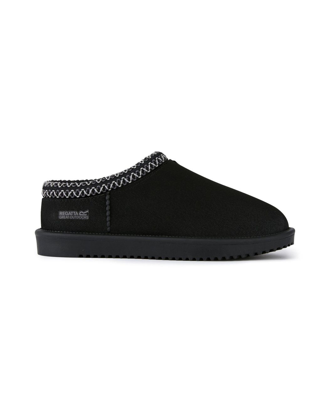 Regatta Black Risley Mule Waterproof Lifestyle Shoes