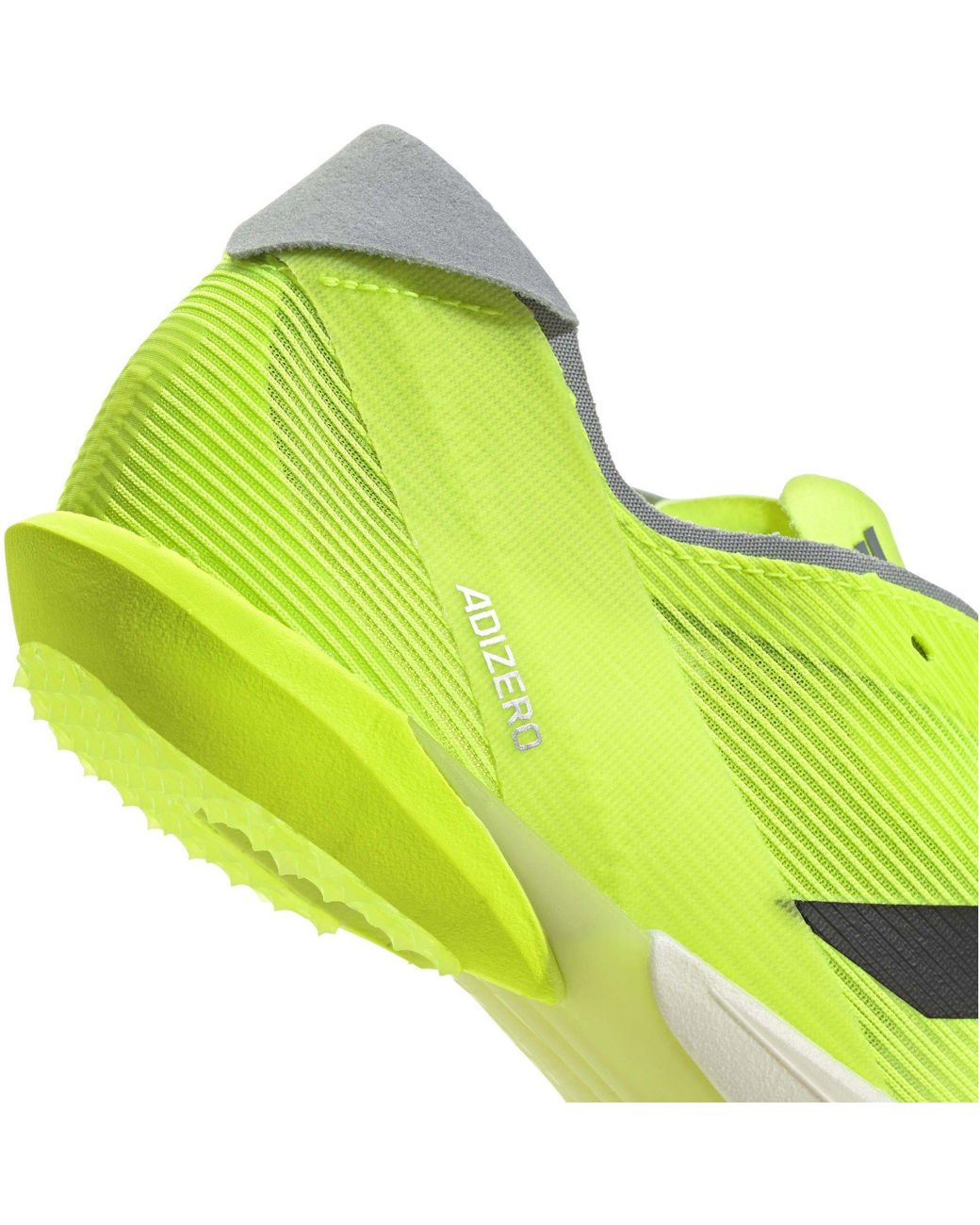 Adidas Yellow Adizero Ambition Running Spikes for men