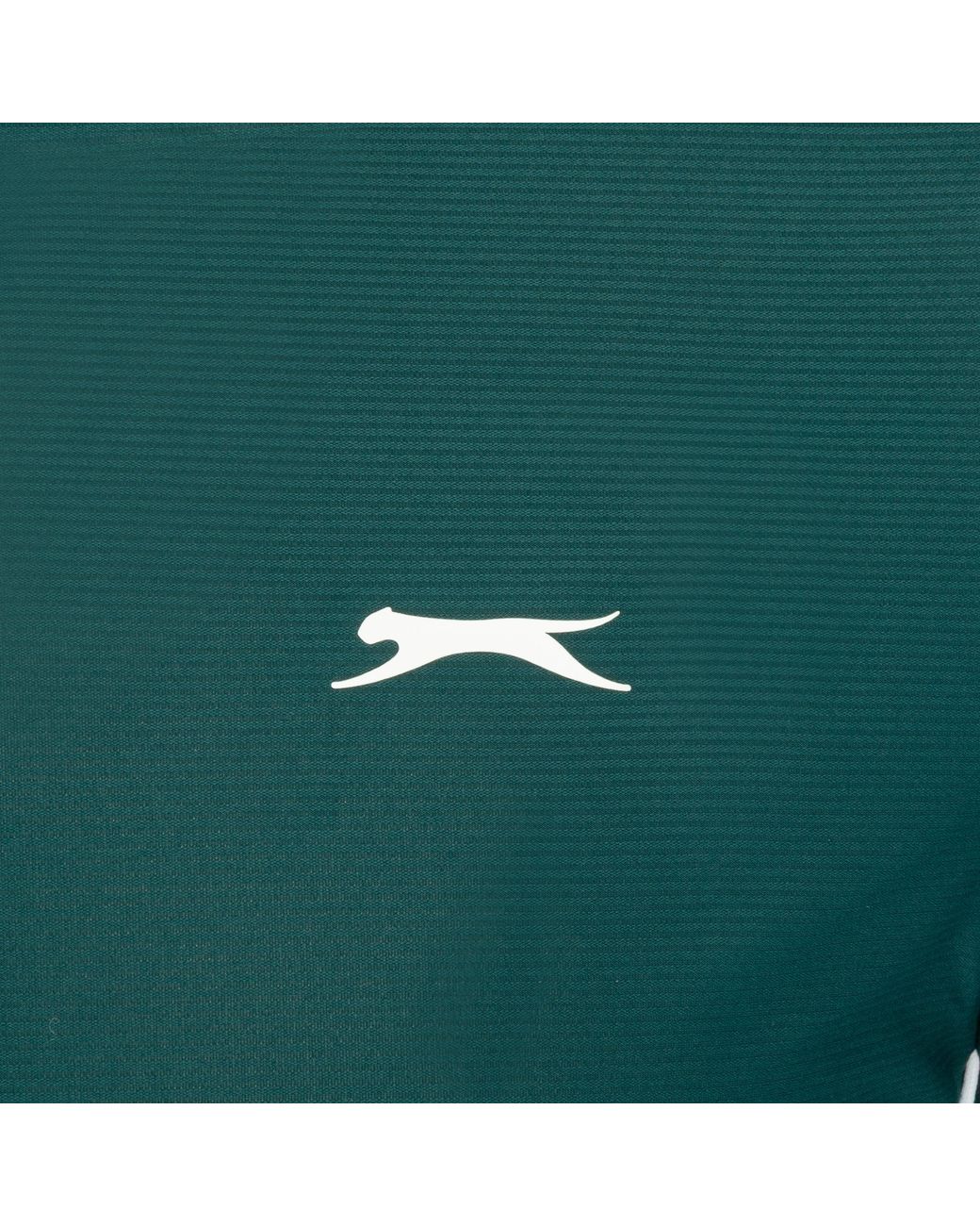 Slazenger 1881 Green Tennis Tech Short Sleeve Performance T-Shirt for men