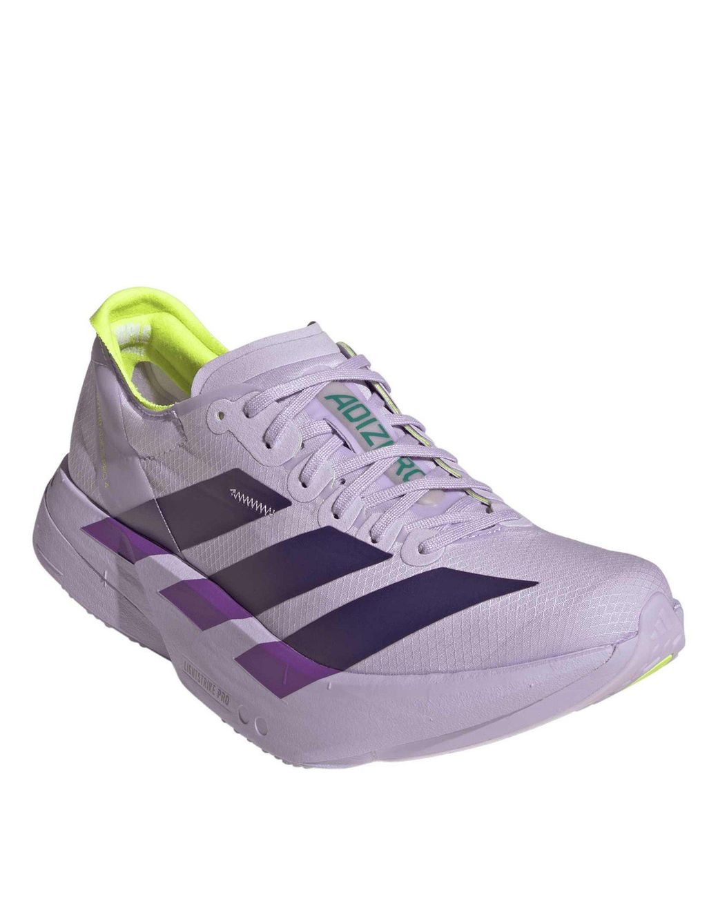 Adidas Purple Adios Pro 4 Road Running Shoes