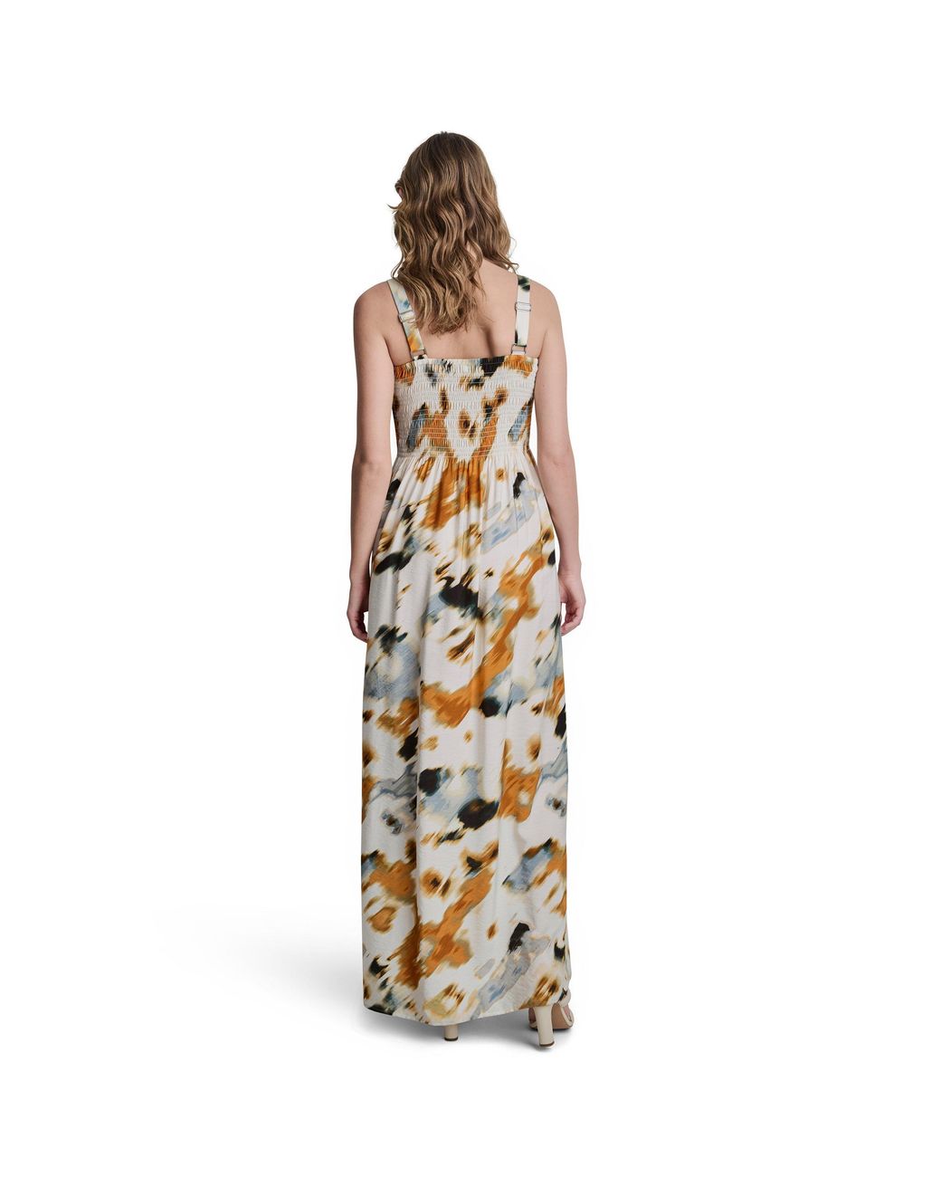 DKNY Metallic Long Maxi Dress