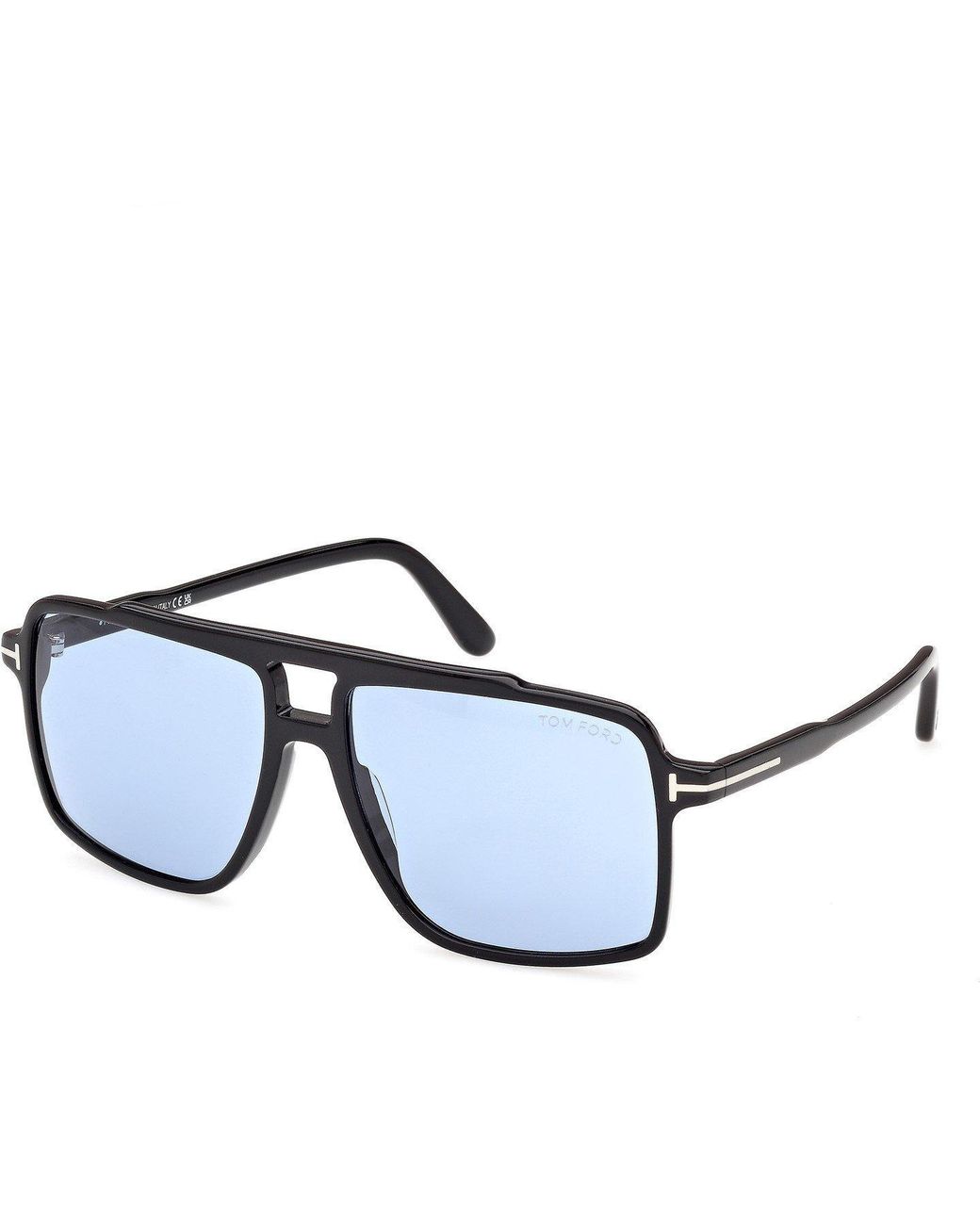 Tom Ford Blue Ft1177 Kemp Navigator Square Sunglasses for men