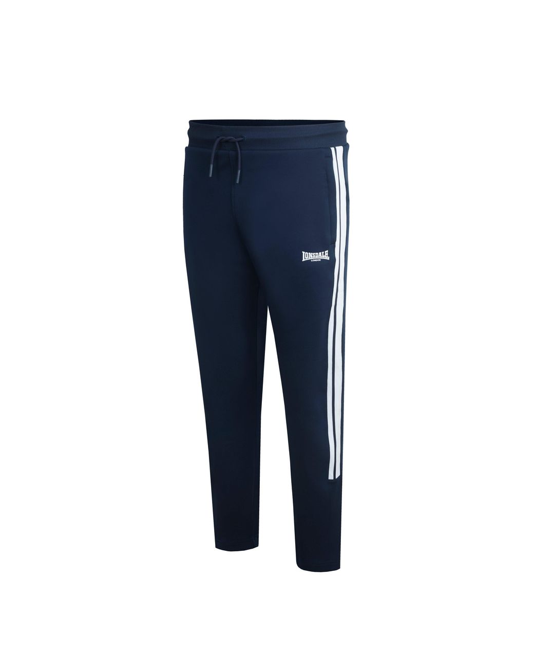 Lonsdale Blue 2 Stripe Tapered Pant for men