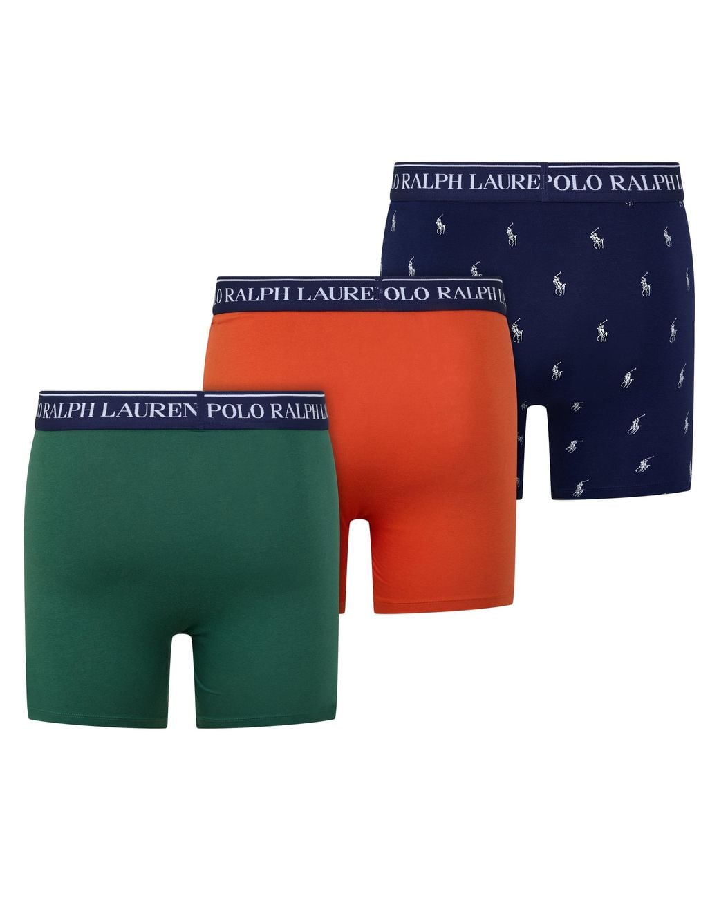 Polo Ralph Lauren Blue 3-Pack Boxer Briefs for men
