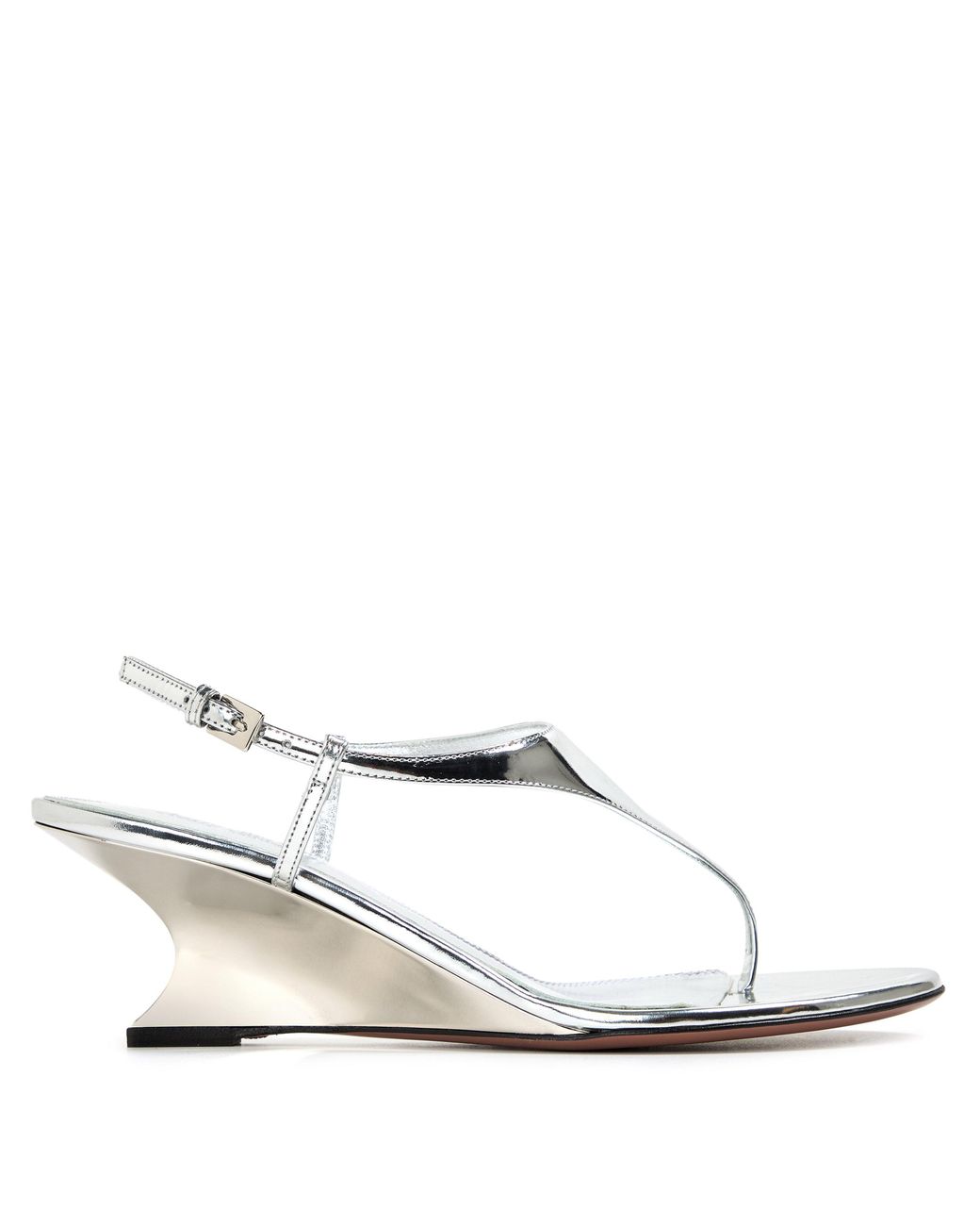 Paris Texas White Wedge Heeled Sandals