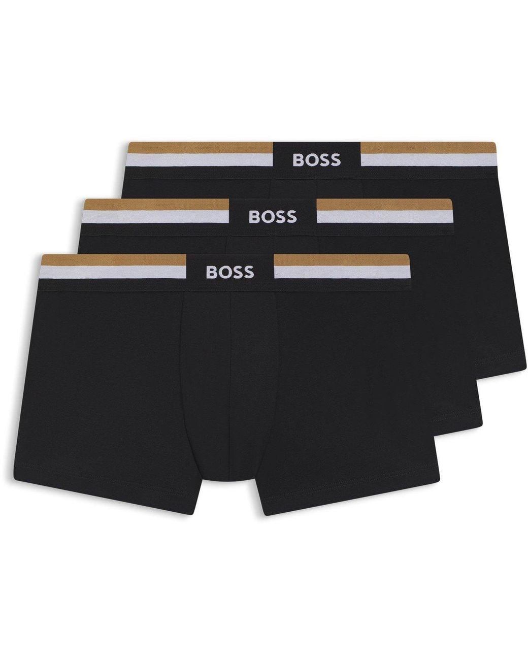 Boss Black Trunk 3P Motion 10260345 01 for men