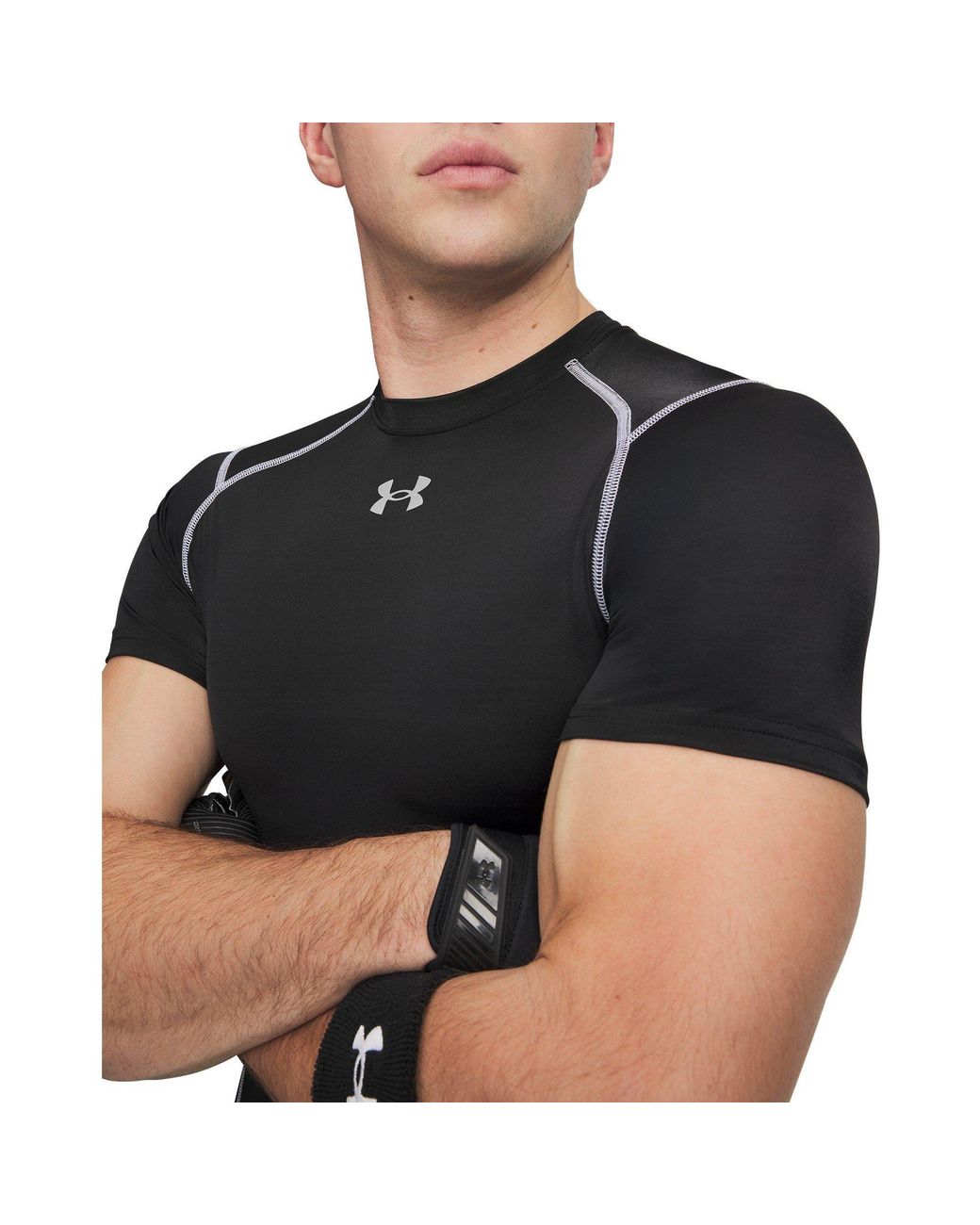 Under Armour Green Baselayer Top for men
