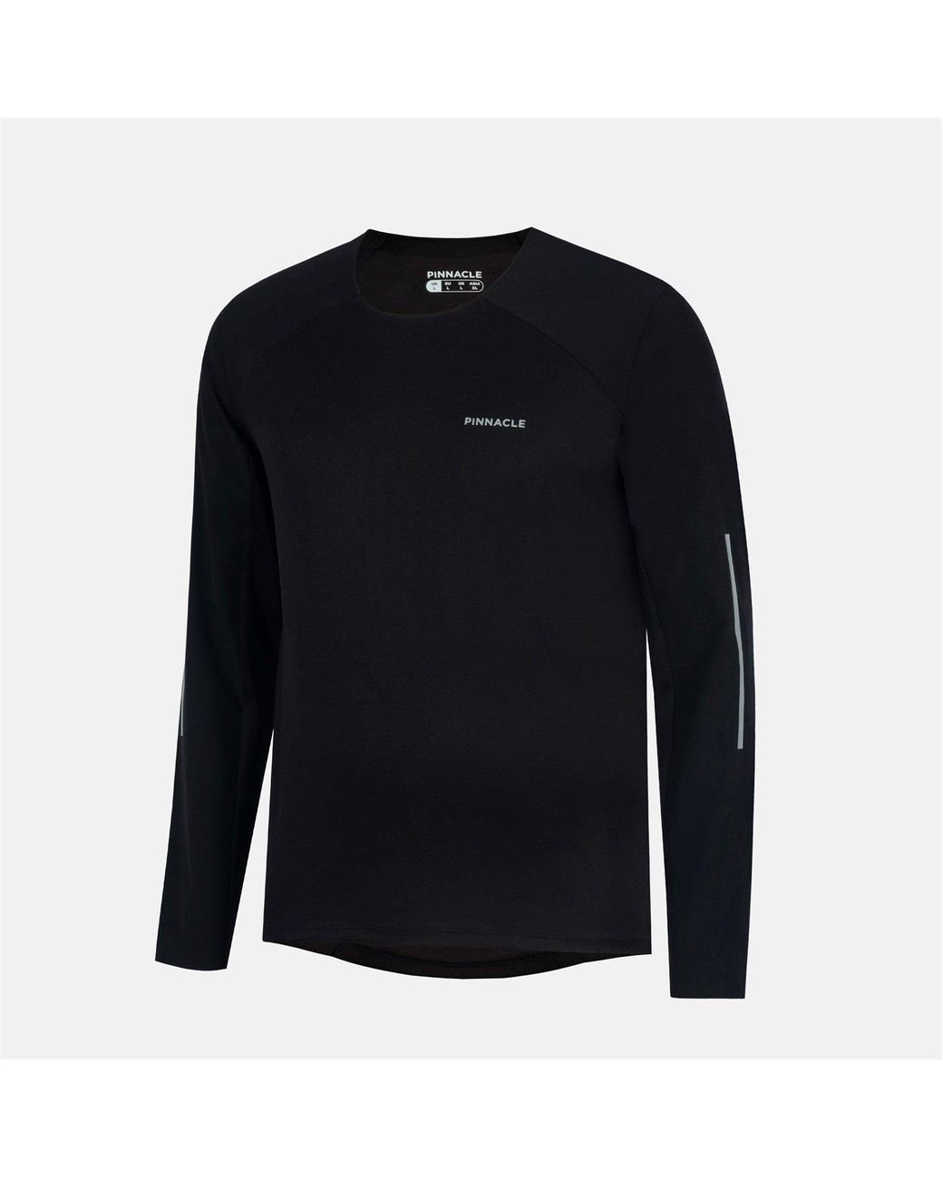 Pinnacle Black Long Sleeve Mtb Jersey for men