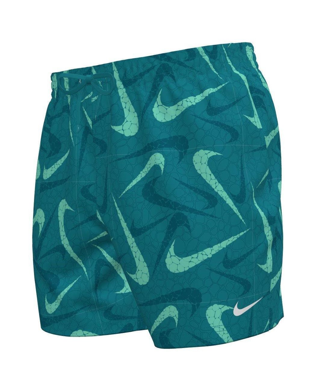 Nike Green Swim Breaker 5 Brief-Lined Volley Short for men