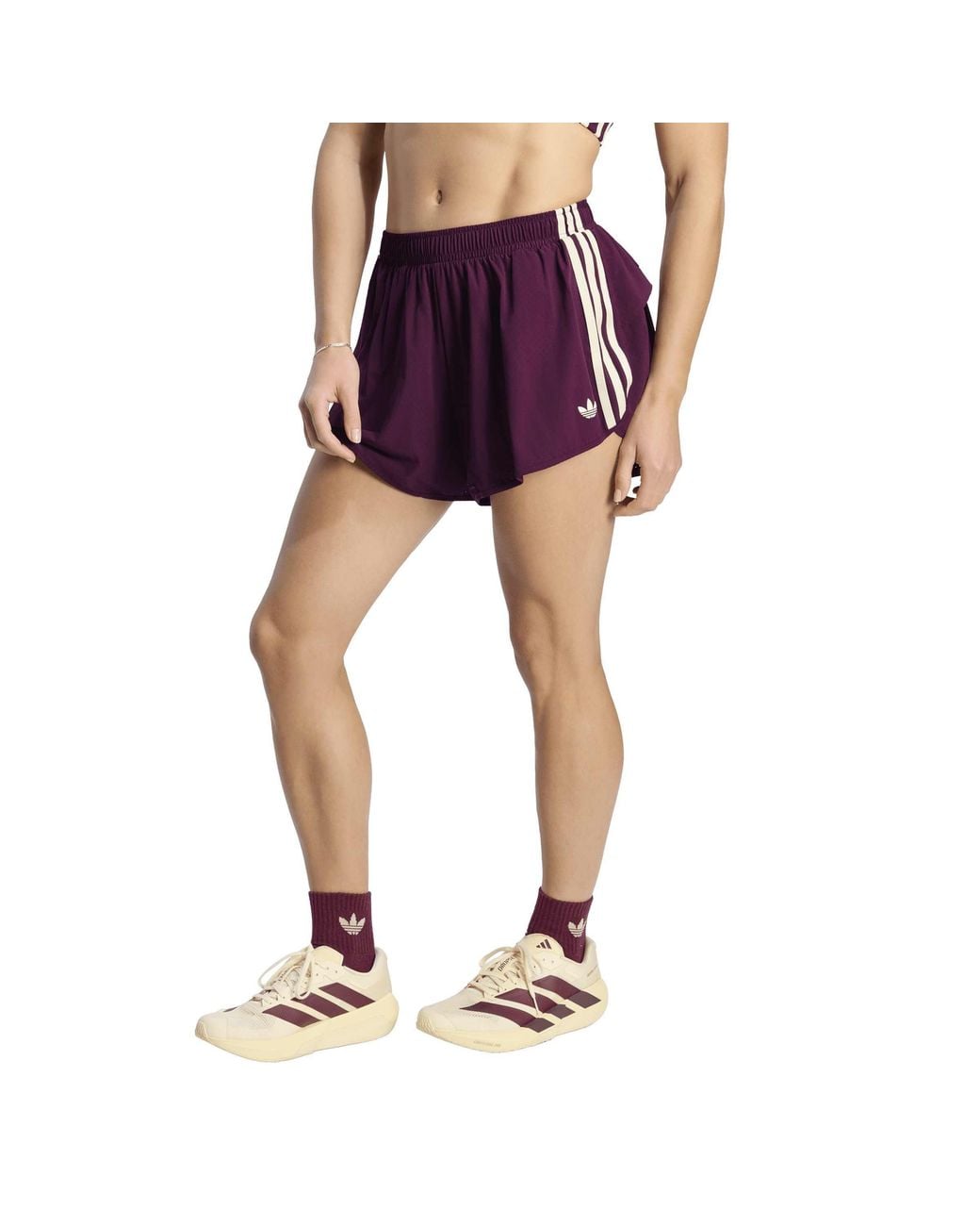 Adidas Purple Sport Shorts Ld64