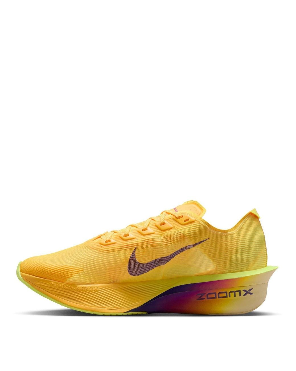 Nike Yellow Vaporfly 4 Road Racing Shoes