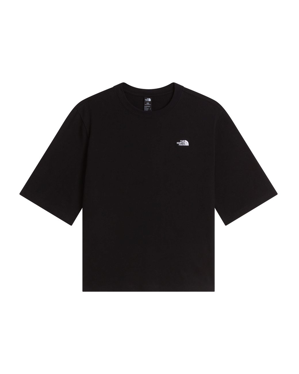 The North Face Black Tnf Essential Simple Dome Boxy Relaxed T-Shirt