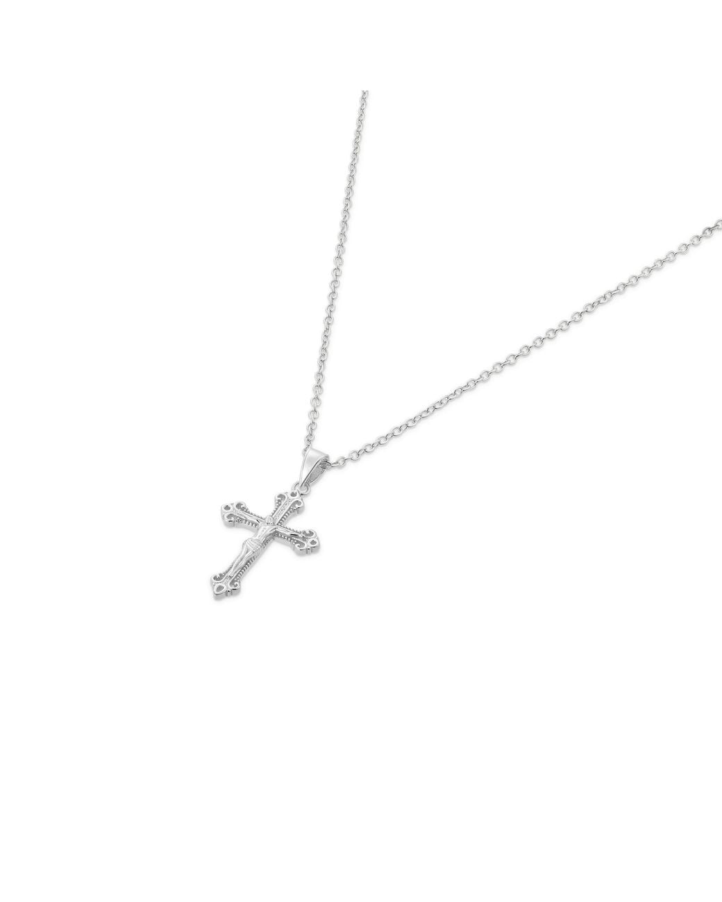 Common Lines Metallic Vintage Cross