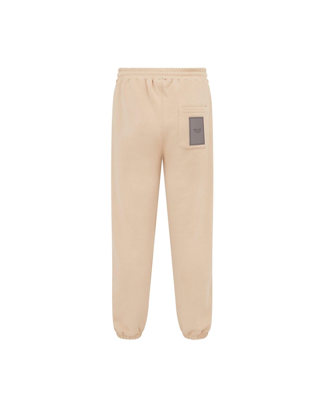 Mallet Natural Closed Hem Fleece Joggers for men