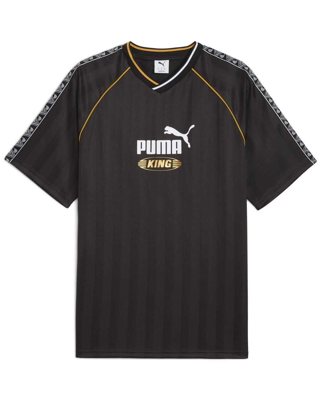 PUMA Black King All Over Print Regular Fit T-Shirt for men