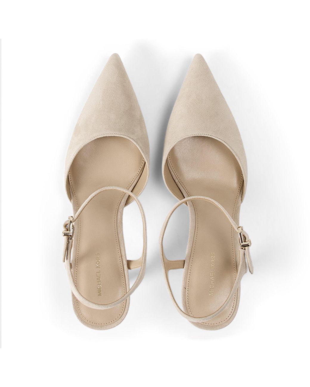 MICHAEL Michael Kors White Amara 75 Stiletto Court Shoes