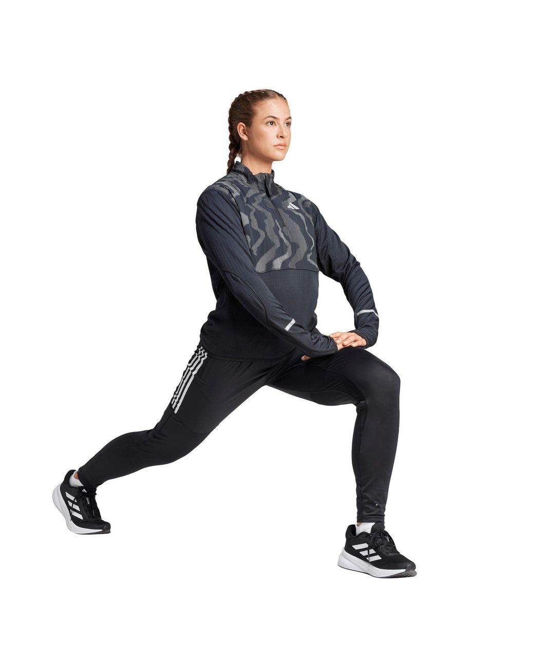 Adidas Blue Ult Hivis Performance Running Jacket