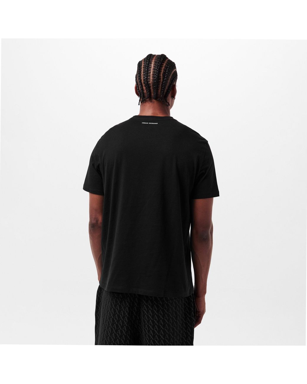 ARMANI EXCHANGE Black T-Shirt for men