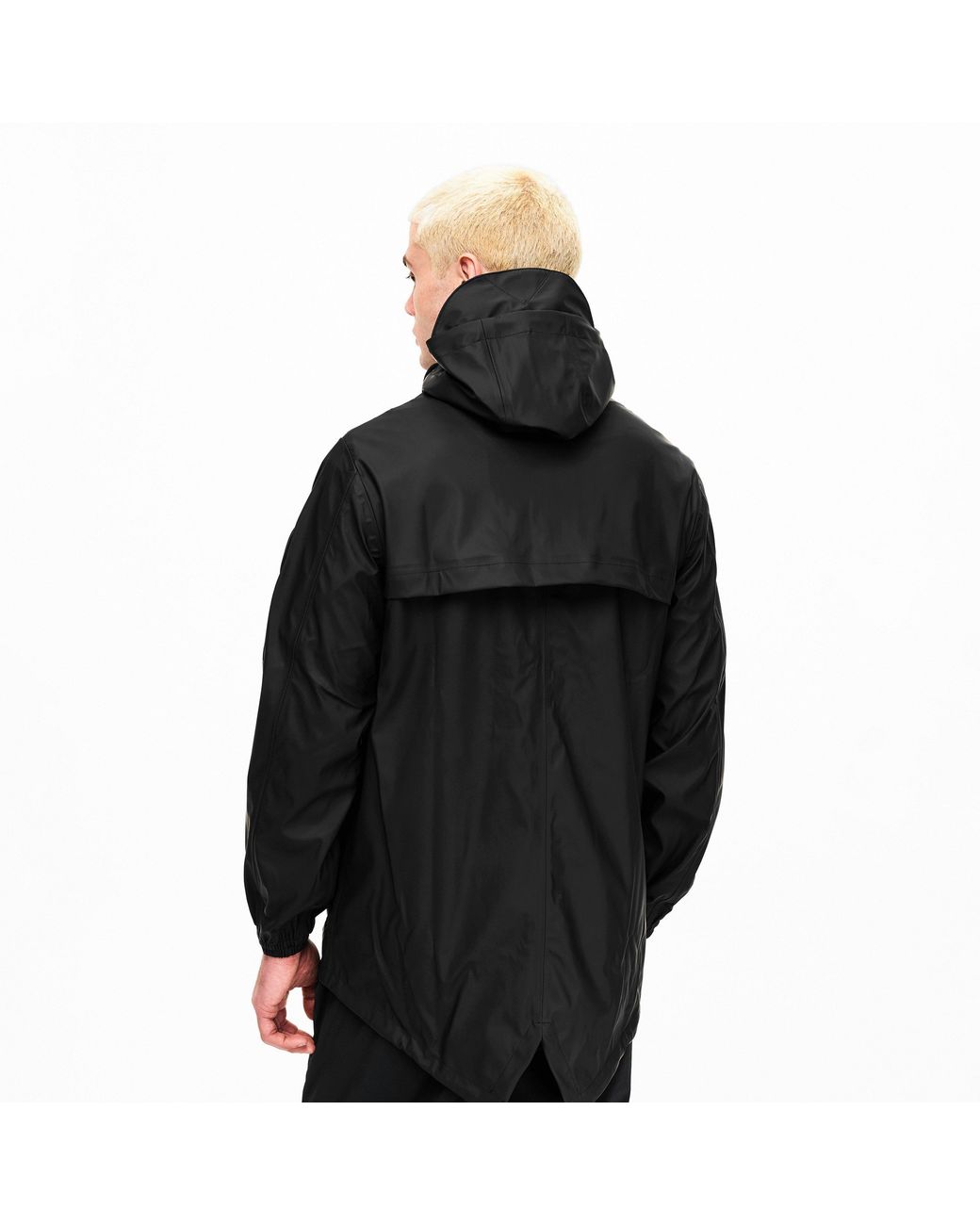 Jacket Black Elements Rain Anorak for men