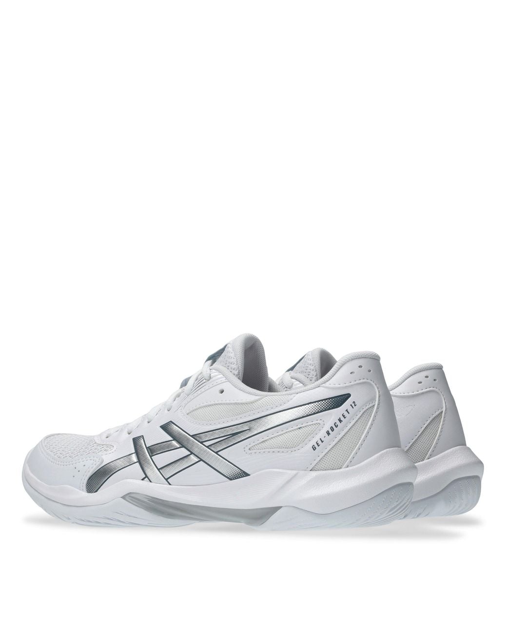 Asics White Gel-Rocket 12 Netball Shoes