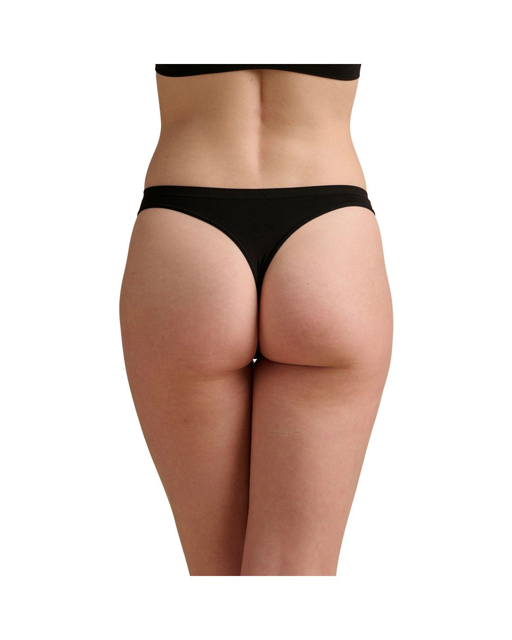 Wolford Black Thong (2Pk)