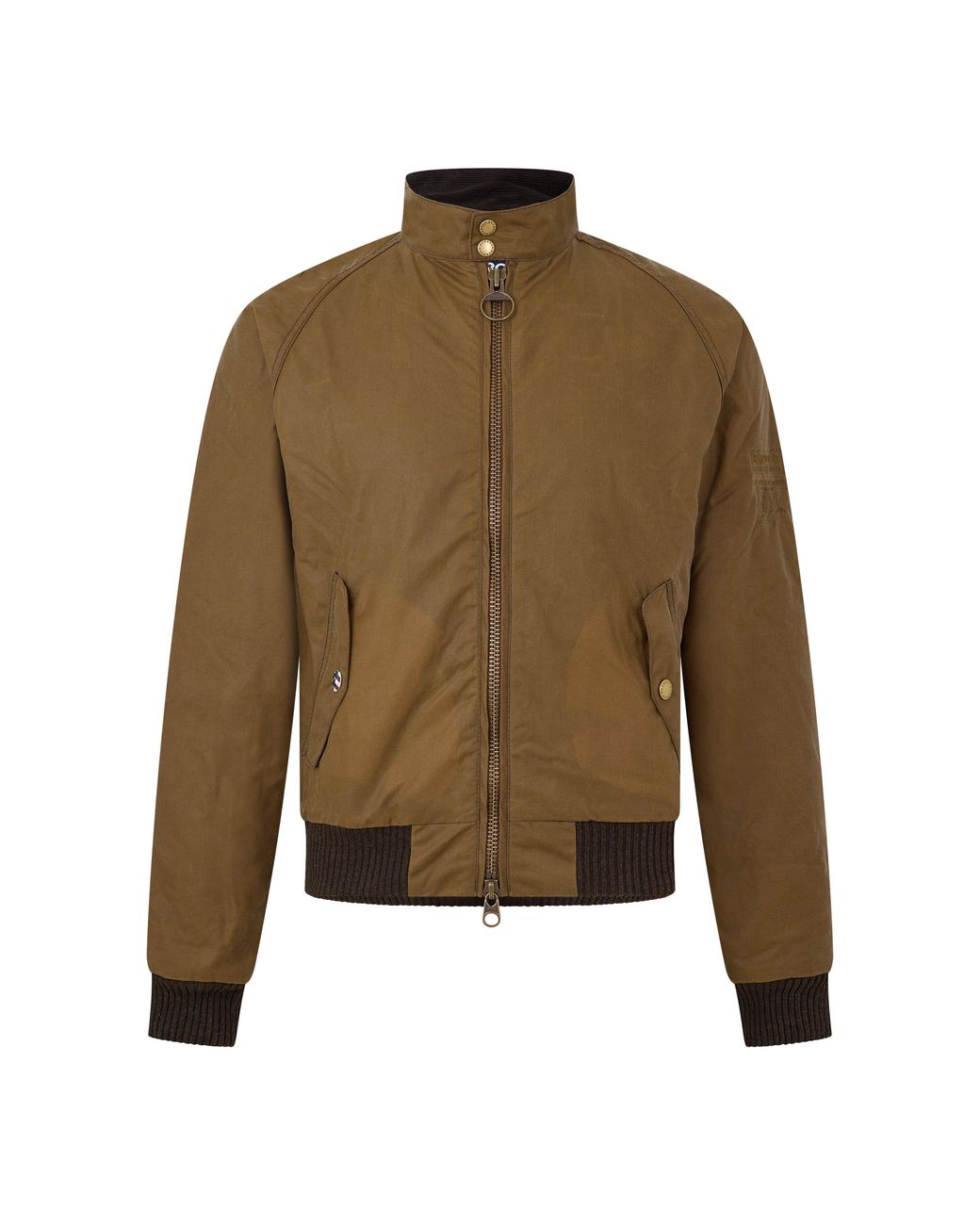 Barbour Green Steve Mcqueen Merchant Wax Jacket for men