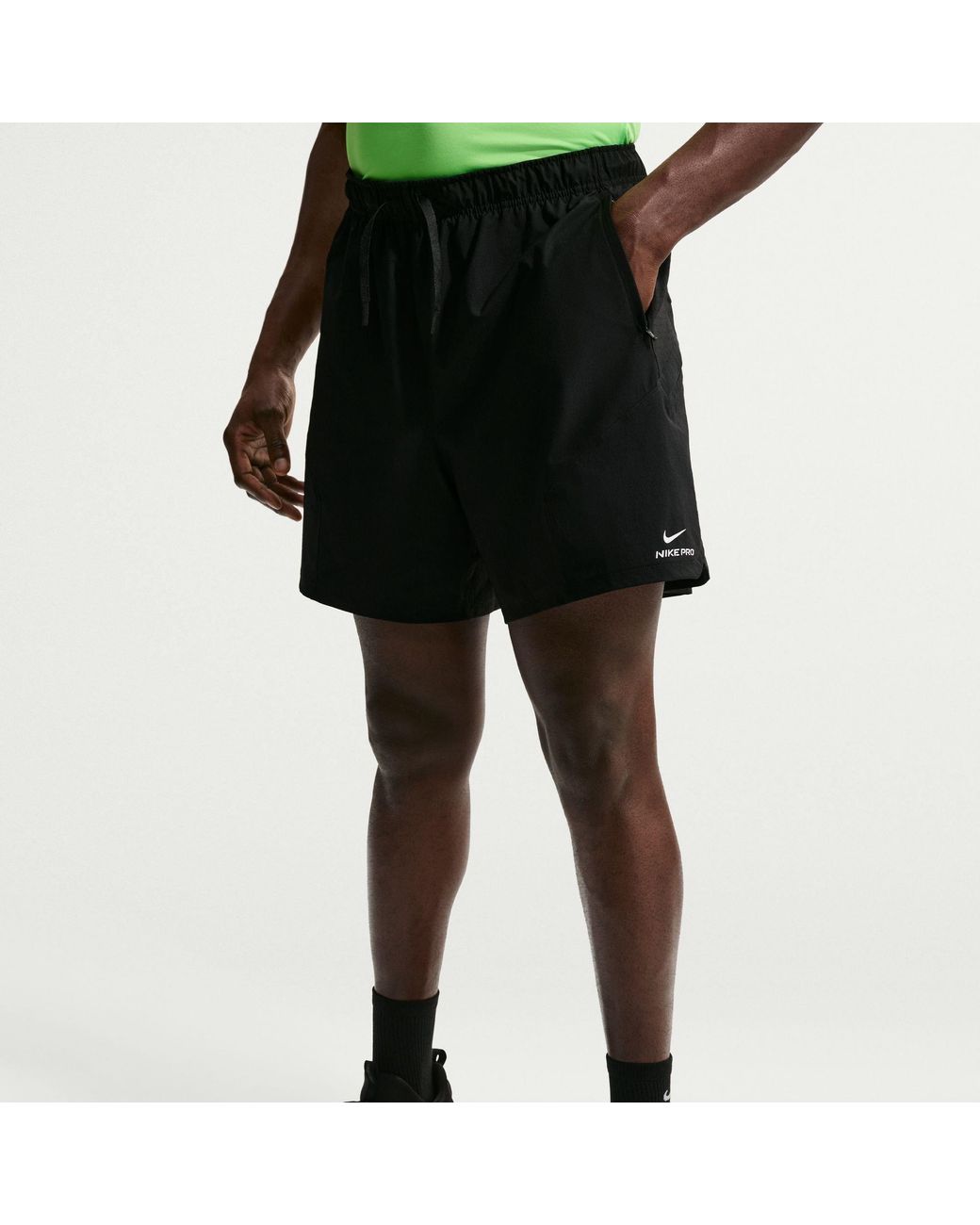 Nike Black Performance Gym Shorts for men