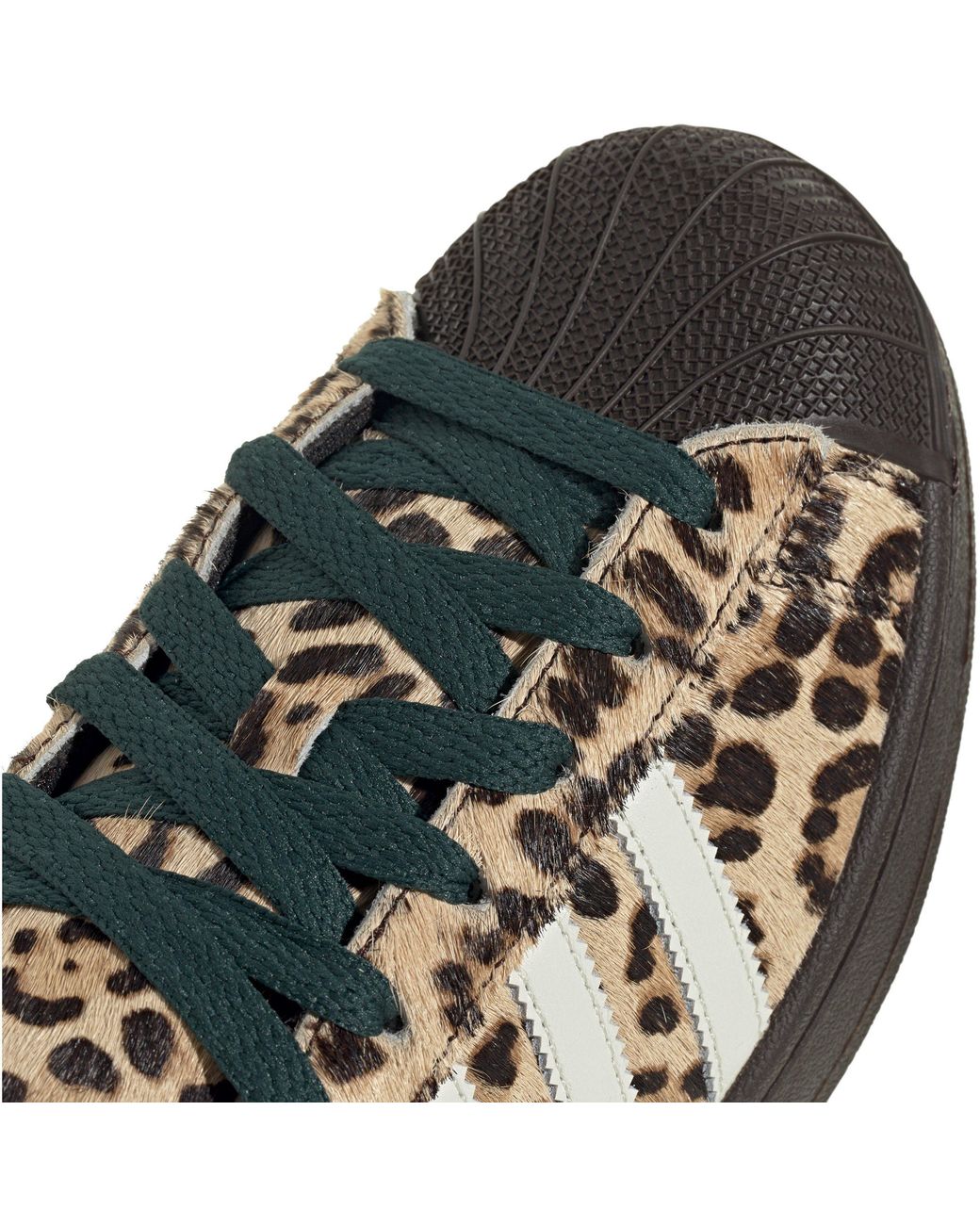 Adidas Brown Superstar Sneakers
