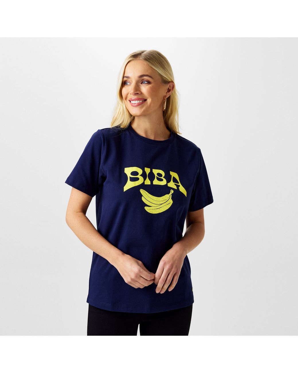 Biba Blue Logo T-Shirt