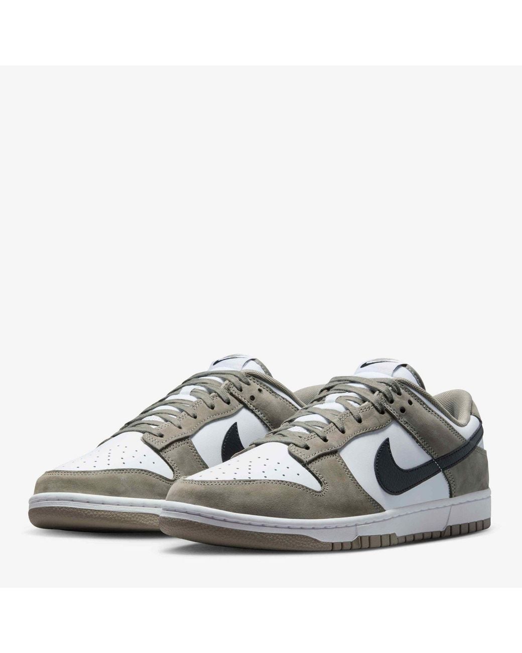 Nike Gray Dunk Low Trainers for men