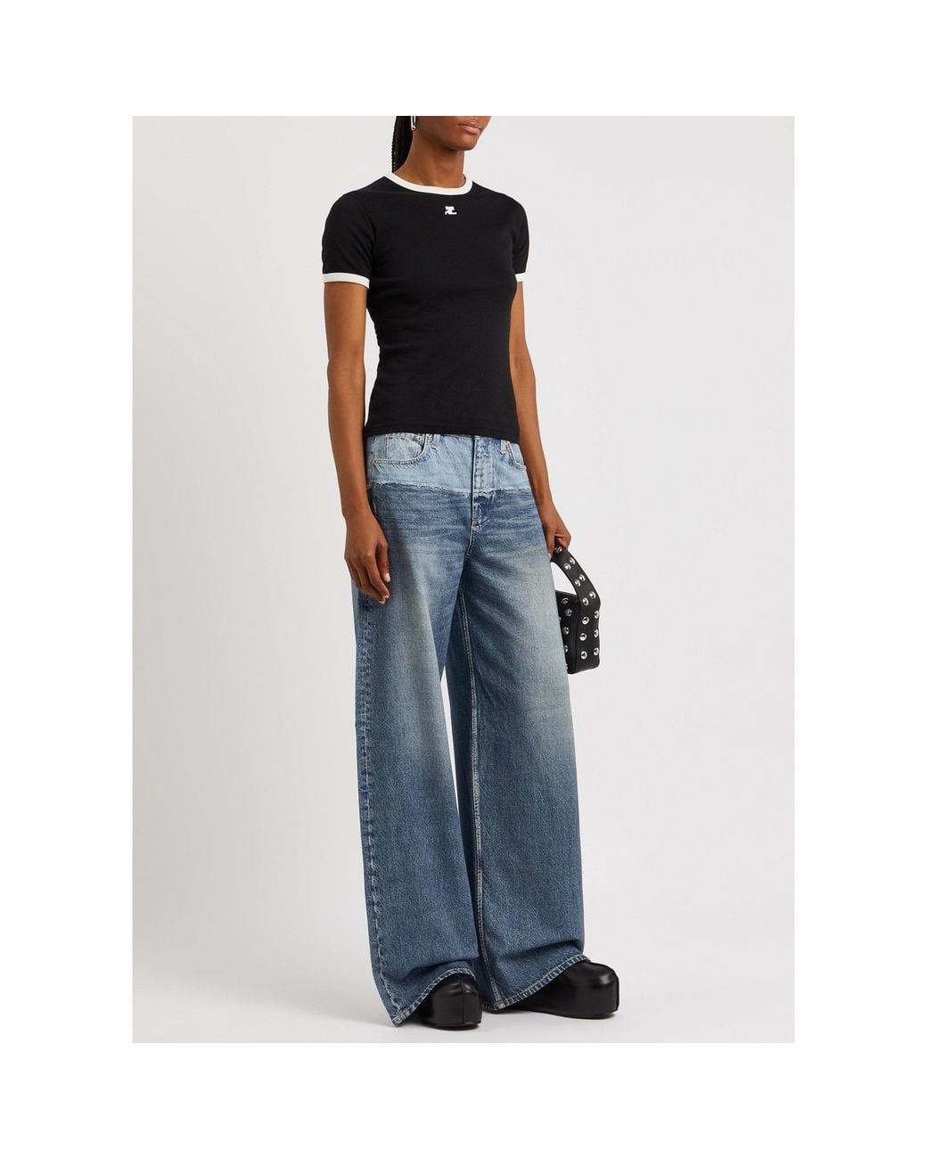 Rag & Bone Blue Je Miramar Sofie Pant09