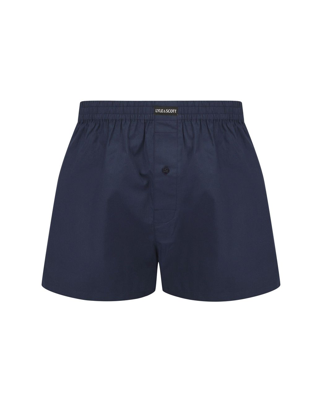 Lyle & Scott Blue And Woven Boxer Trunk Underwear for men