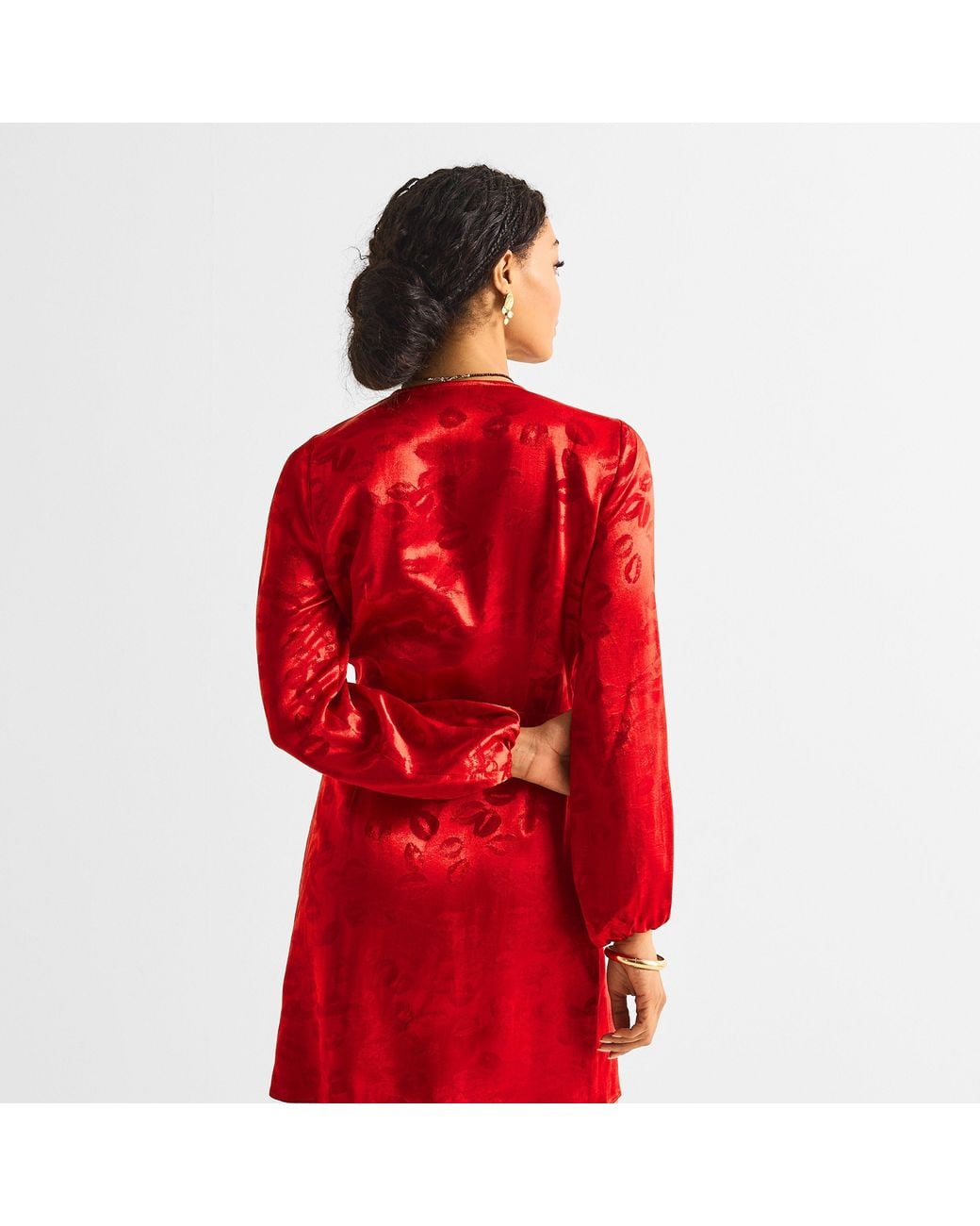 Never Fully Dressed Red Mini Vienna Dress