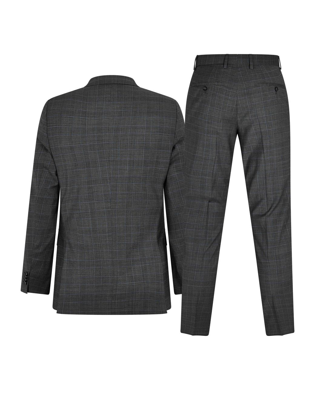 Boss Gray Hugo 2 Piece Suit for men