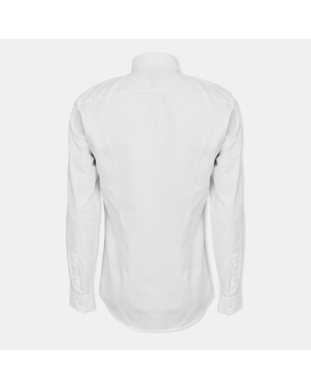 Boss White Long Sleeve Oxford Shirt for men