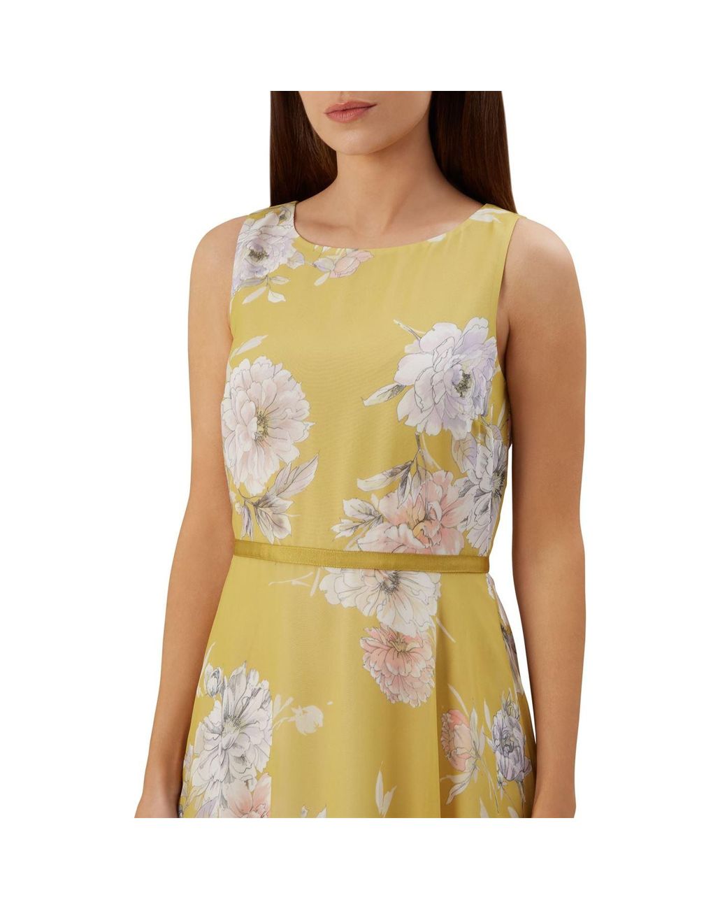 hobbs yellow carly dress