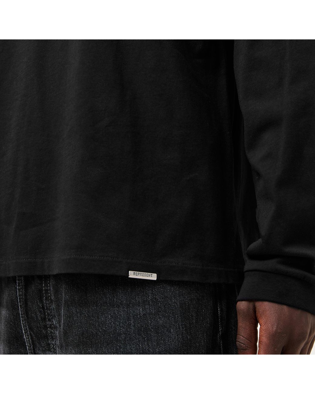 Represent Black T-Shirt for men