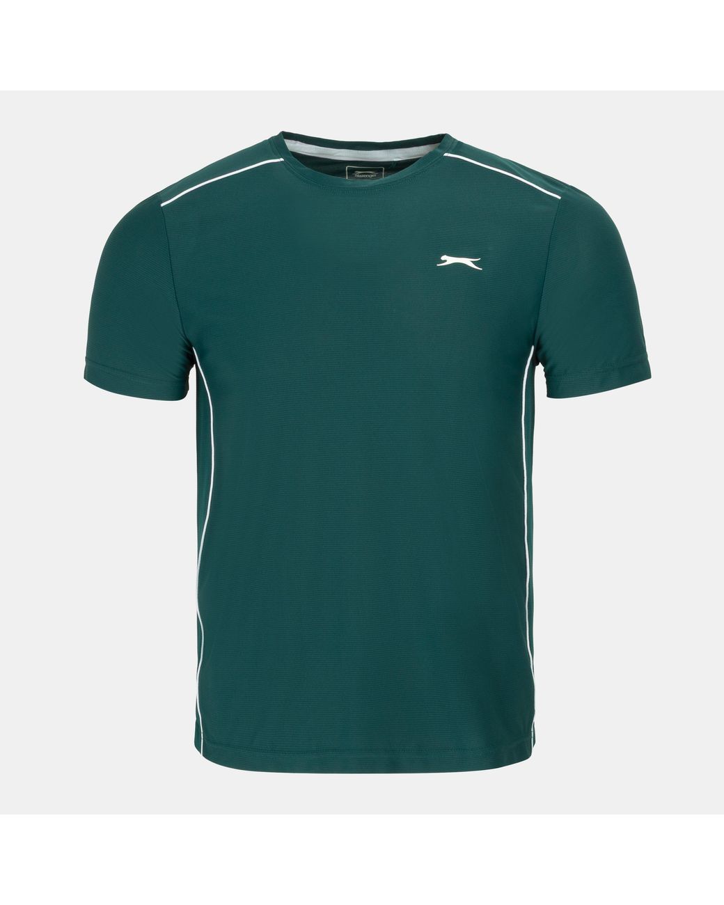 Slazenger 1881 Green Tennis Tech Short Sleeve Performance T-Shirt for men