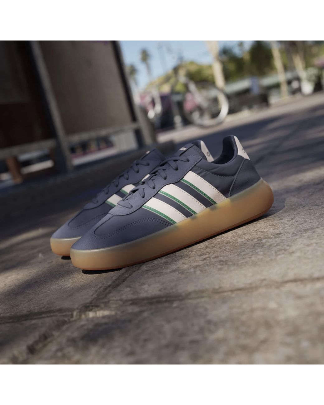 Adidas Blue Barreda Decode Low-Top Trainers for men