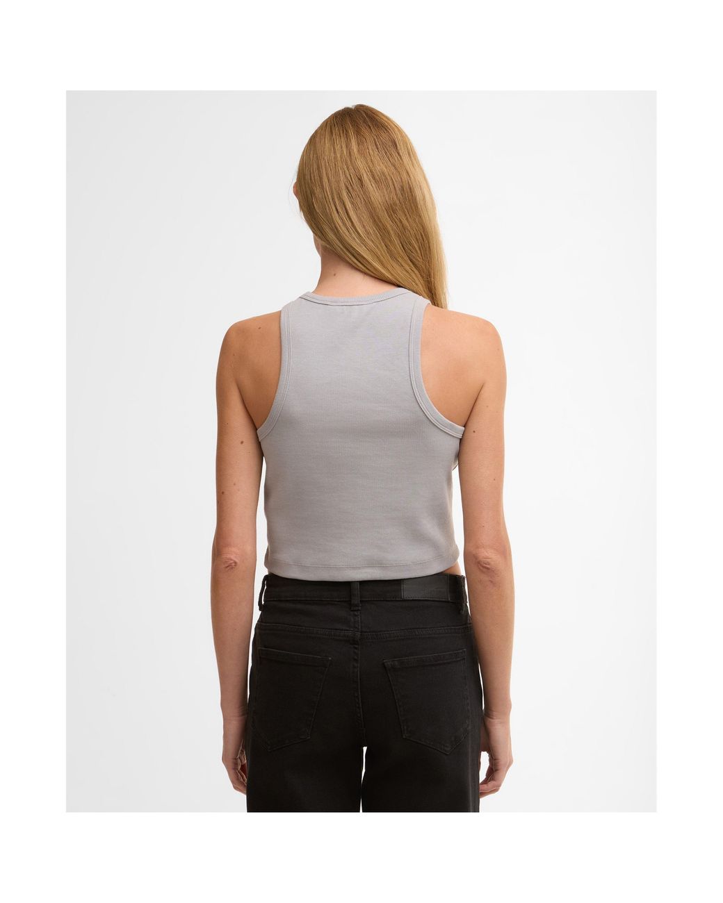 Barbour Gray Racerback Vest