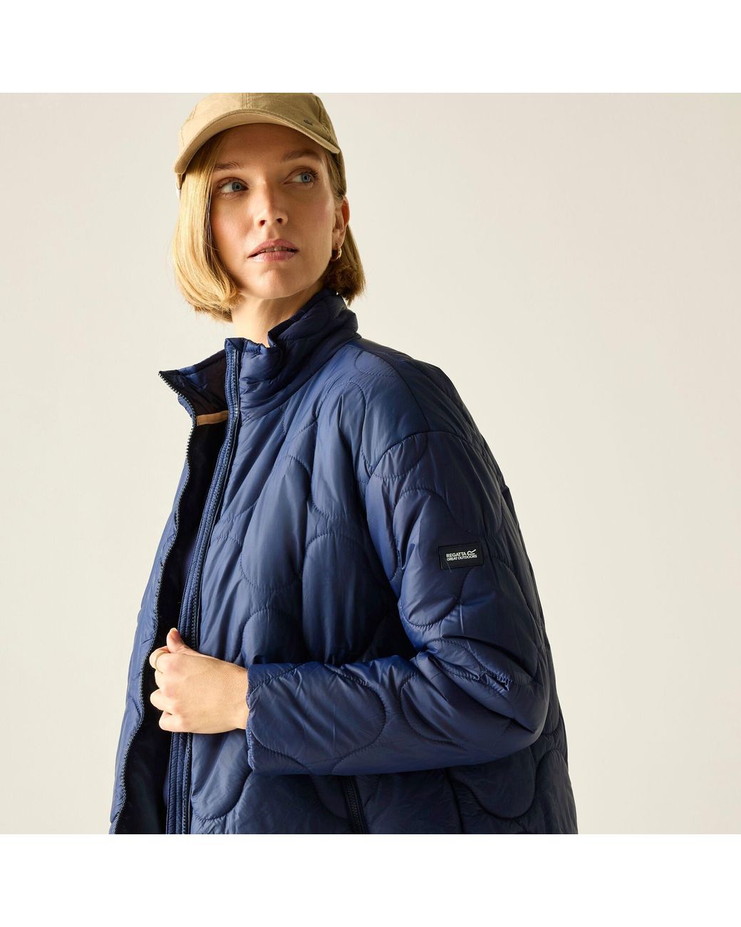 Regatta Blue Carlotte Water-Repellent Jacket