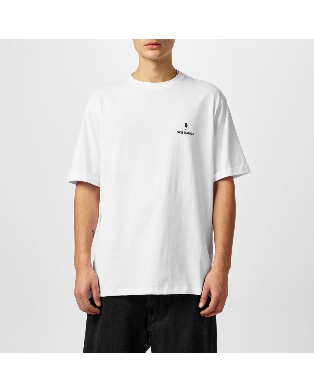 Neil Barrett White Co-Ord T-Shirt for men