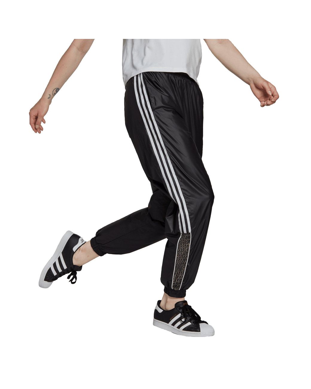 Adidas Originals Black Closed Hem Fleece Joggers