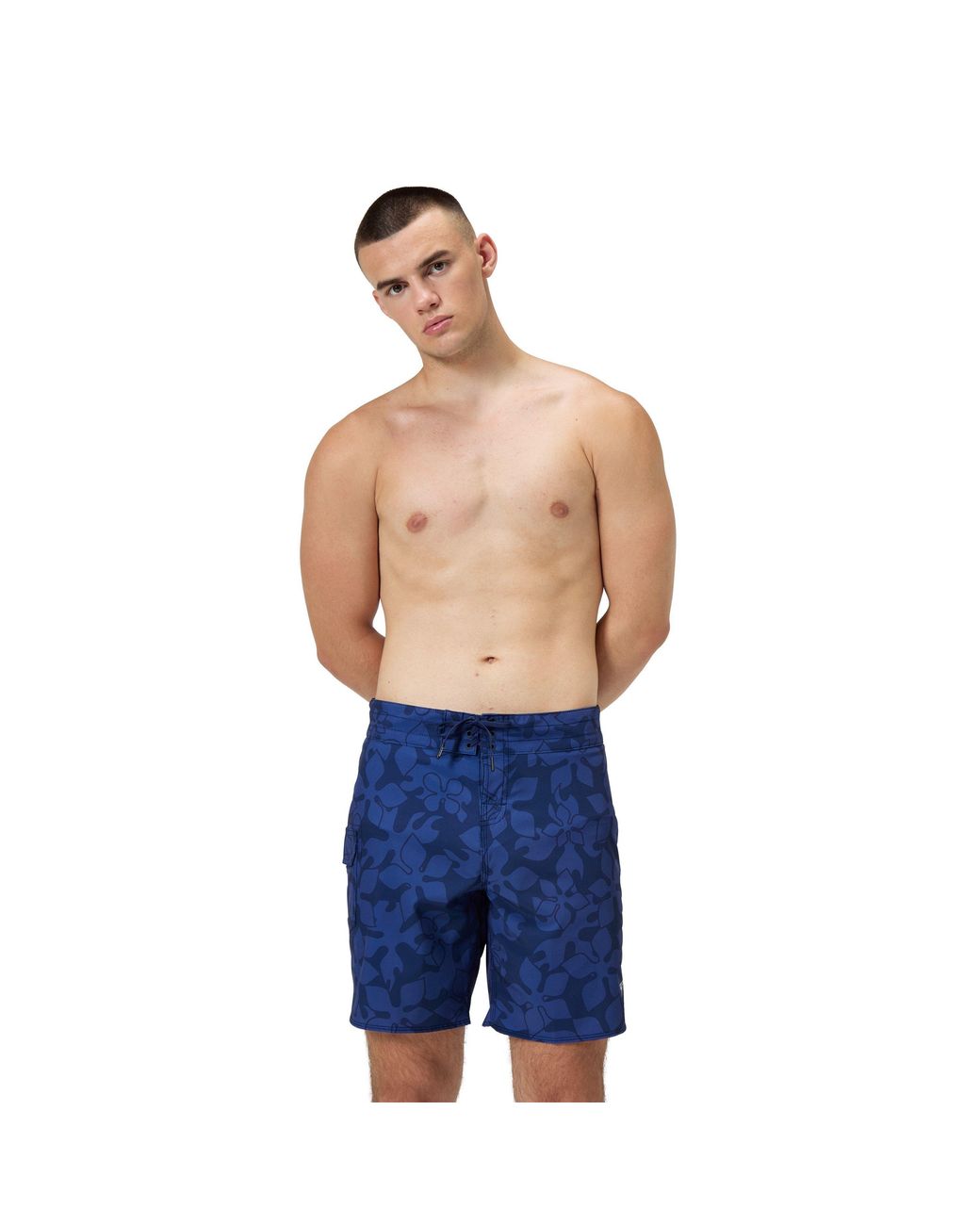 Speedo Blue The Lookout Print Swim Shorts for men