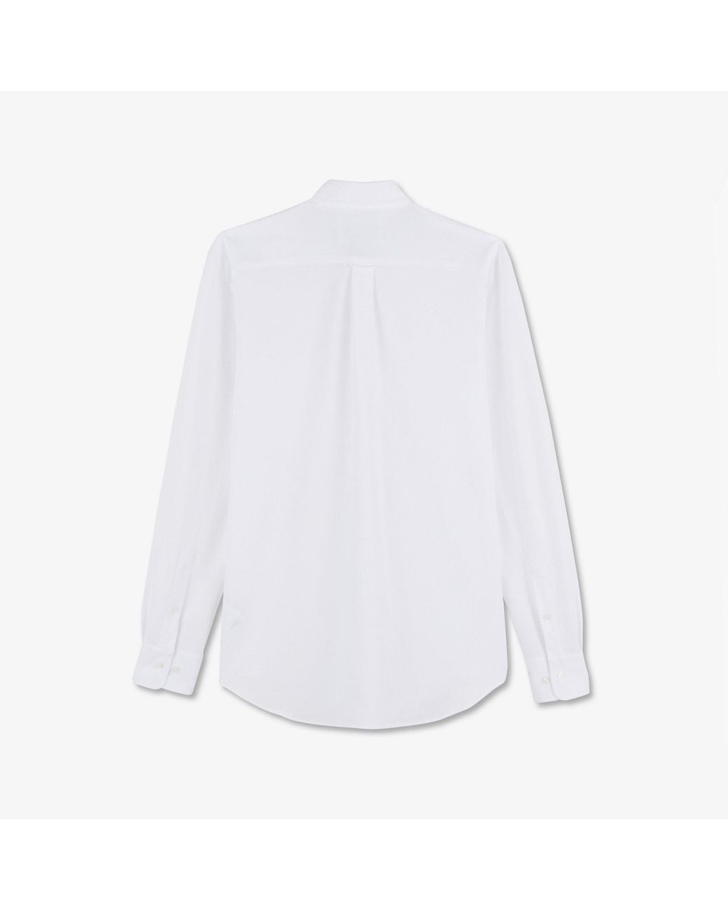 Eden Park White Pinpoint Cotton Shirt for men