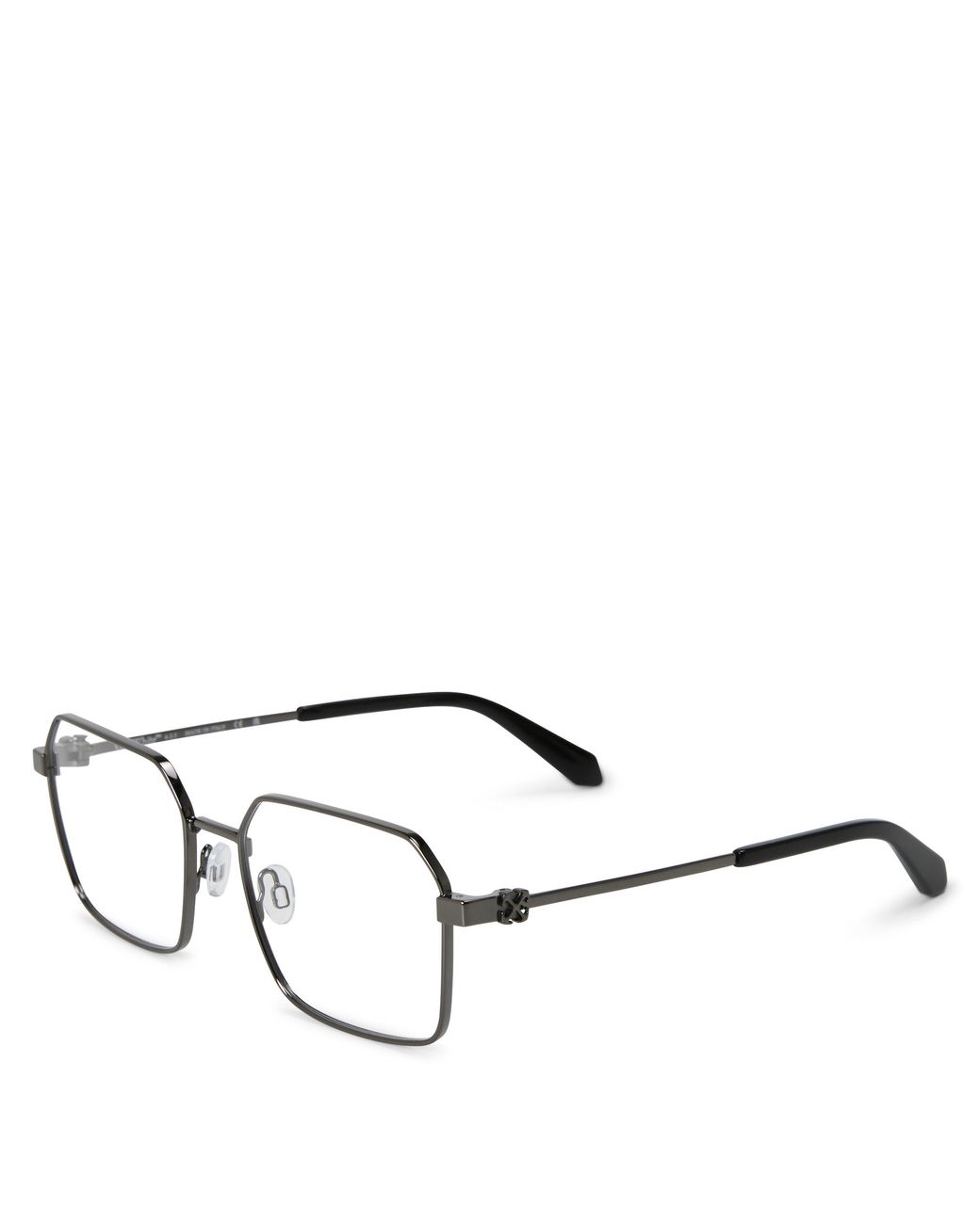 Off-White c/o Virgil Abloh Gray 8Q Round Sunglasses