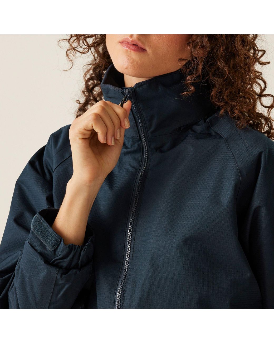 Regatta Blue Hudson Fleece Lined Jacket