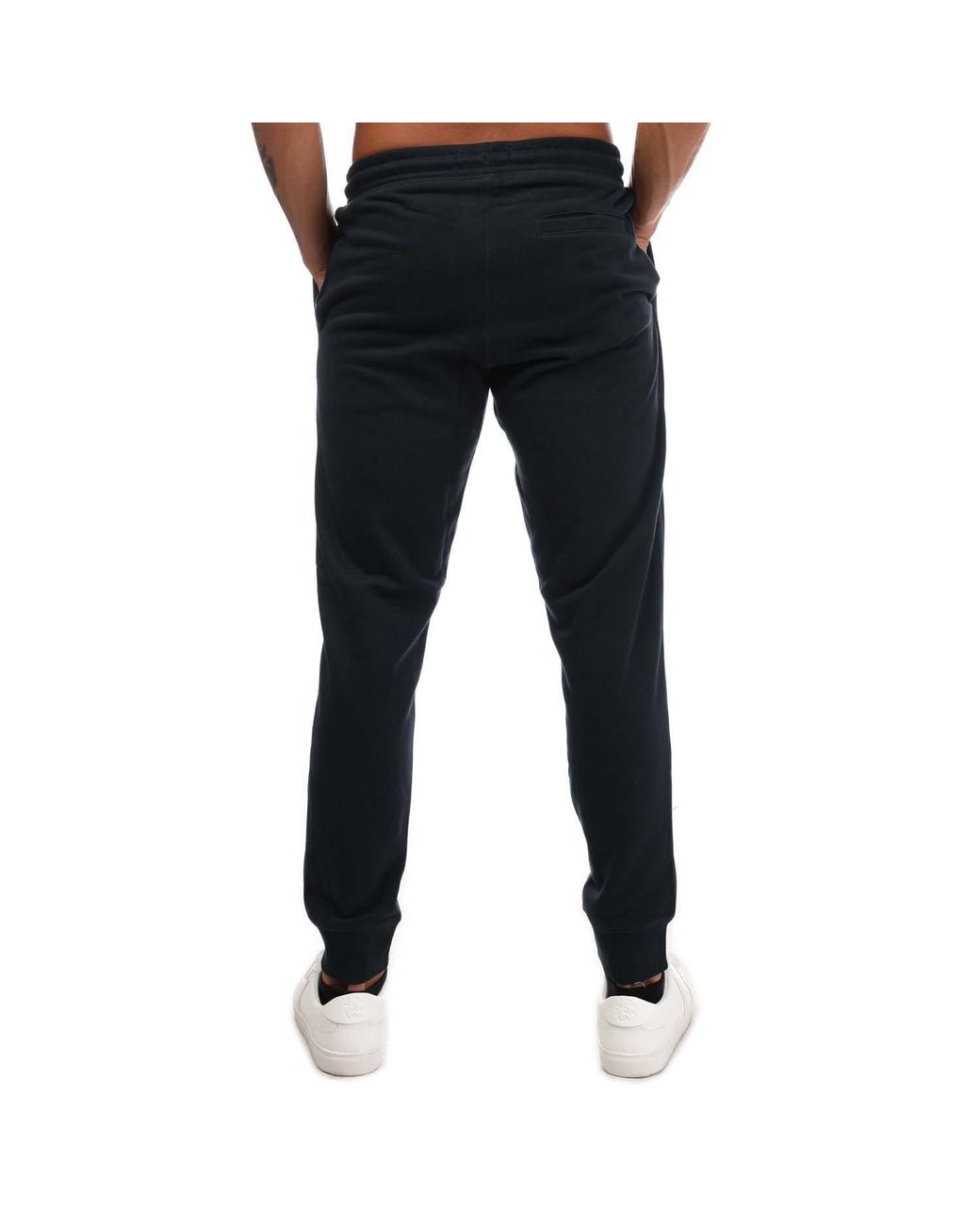 Original Penguin Black Core Logo Jog Pants for men