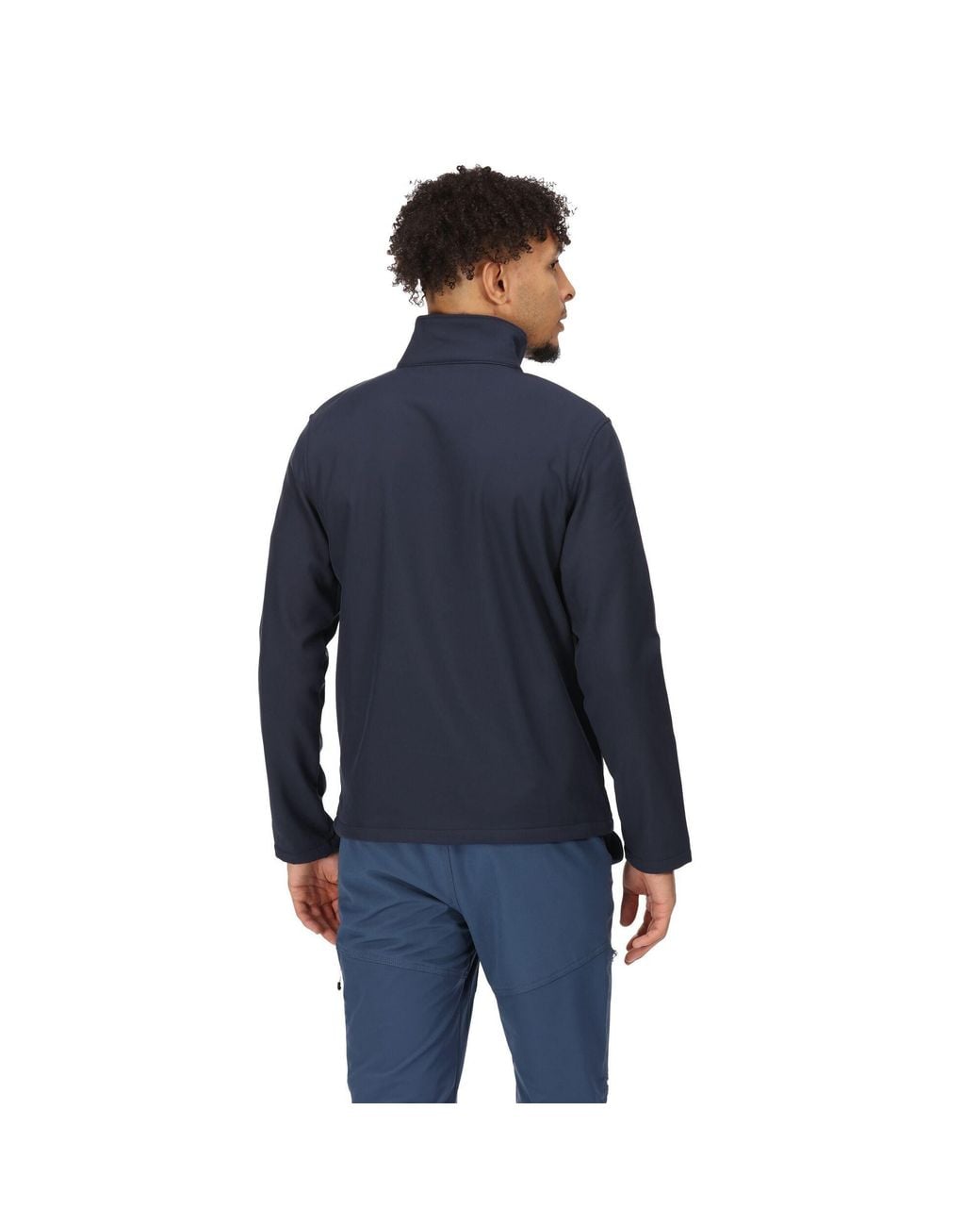 Regatta Blue Cera V Softshell Midlayer for men