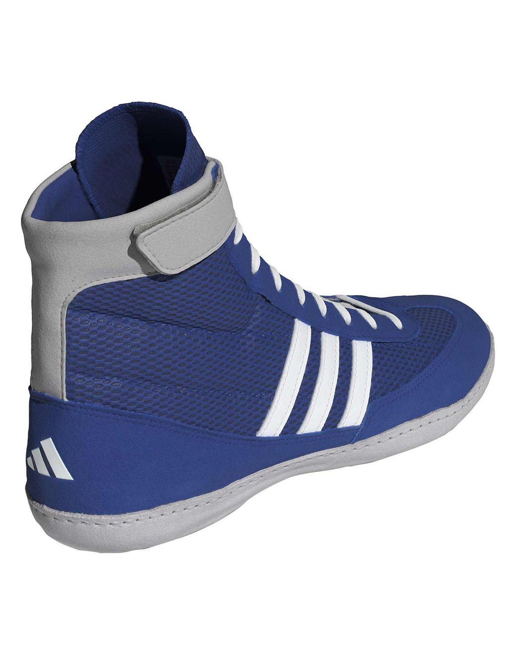 Adidas Blue Combat Speed 4 Wrestling Shoes for men